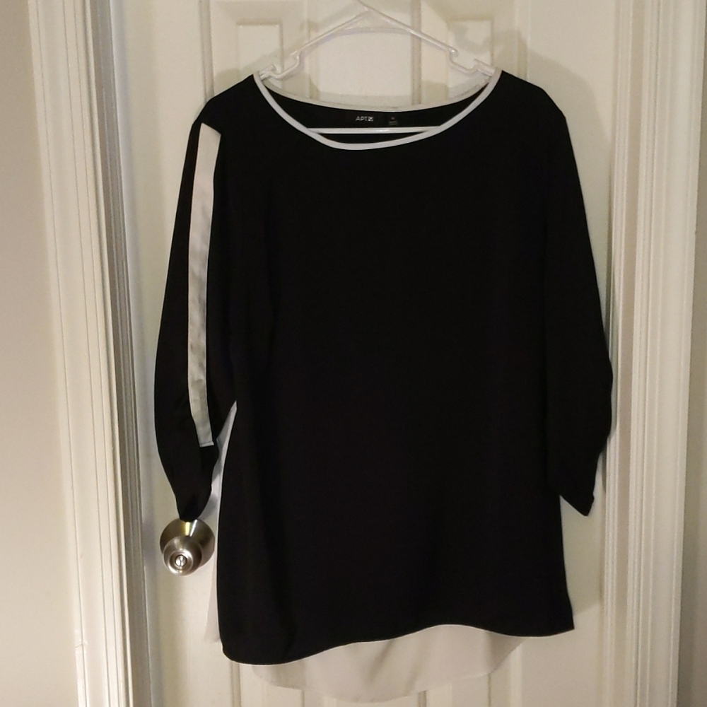 Dress blouse open back